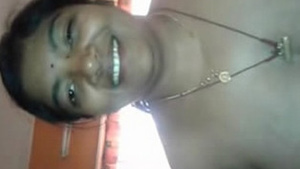 An mature and set apart Indian woman exposing her private parts.