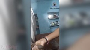 Hot girl from the village gets hardcore sex with her boyfriend via MMS.