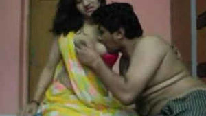 An Indian aunty and her former lover in a steamy scene.