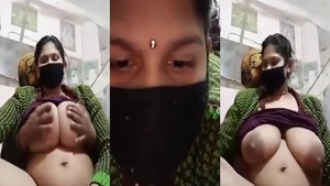 Bhabhi with big natural melons gets a sexy interracial encounter.