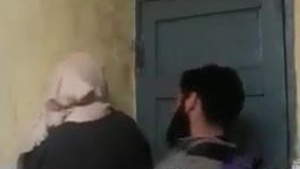 A hijab wearing woman engages in sexual activity with men at Los Angeles University of Southern California.