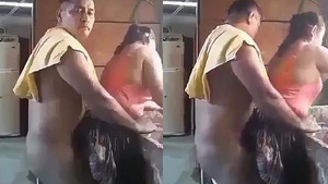 Father in law fucking girlfriend in the laundry room