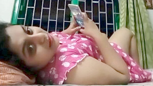 New porn movies feature a beautiful teen girl showing off her hot thighs during cam chat.