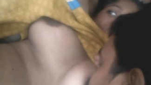 Big boobed tamil babe gets hard nipples sucking pleasure