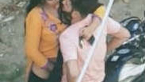 A hot and daring desi couple’s passionate outdoors sex in good quality video.