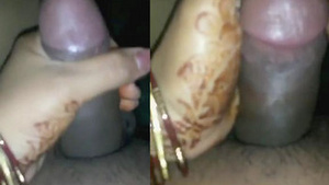 Young house wife enjoying sex with her husband.