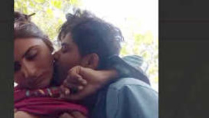 Young Indian Porno Couple Shoots in the Great Outdoors