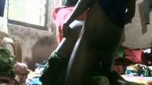 Pretty Indian woman gives blow job and gets fucked