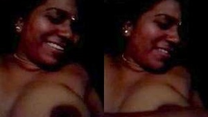 Big breasted village girl has sex with her lover