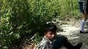 Tamil girl’s outdoor party sex escapade with desi MMS fame.