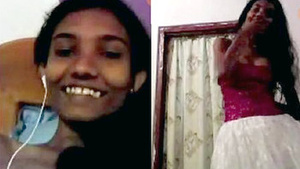 A video call with a sexy Indian teenager.