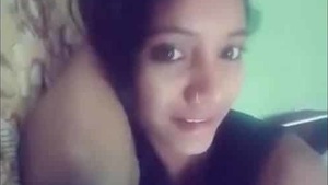 Naked teenage Indian girl shows her body in this video.