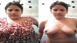 Big breasted Dehati Indian sexy in village nude MMS