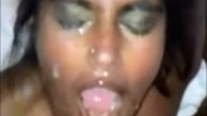 Blonde from Chennai has great deepthroat and loves to get a facial