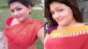 College girl Boudi strips for her boyfriend away from campus.