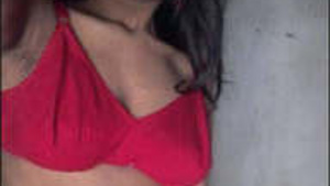 Finger play with a Indian apparatchik girl