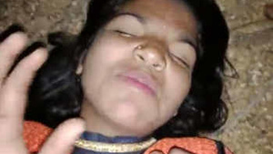 A beautiful woman from a rural area has sex with her boyfriend and records it from her point of view.