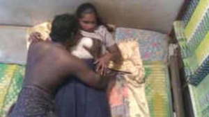 A young woman from Kerala gets her private part kissed and is on top of her mistress.