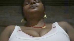 Bhabhi rides dick in hot lesbian scene.