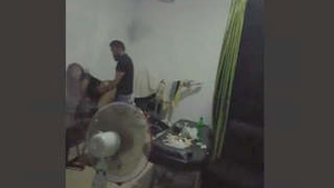 Beautiful Indian girl gets fucked in the beauty parlor