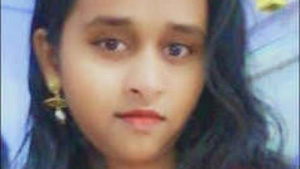 A sexy girl from Tamil Nadu shows her breasts and vagina.