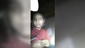 A Bangladeshi woman shares her body parts with a man who is capturing her moments for an MMS video.