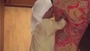 Short and Arab cutie gets it hard in this taboo video.