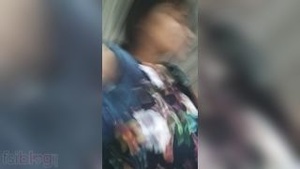 Hot scene of Desi on the side of the road