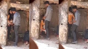 This is a homemade video of Bengali lovers engaging in sex.