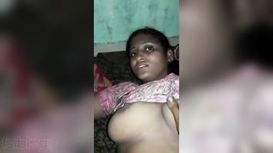 Sexual adventure with a tribal maid with a special emphasis on shave and big melons