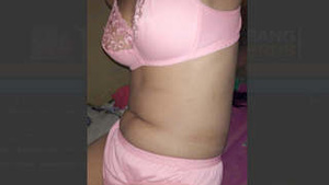 Beautiful Tamil woman happily having sex.