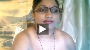 Beautiful Indian wife with big breast in live webcam chat with her lover found on Facebook.