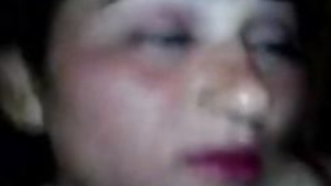 Beautiful housewife seduces tenant and gets fucked on the couch