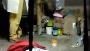 Secretly watching my sister as she changes her clothes.