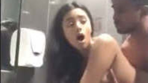 Intense Foda from behind in a hotel room