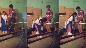 Small village college girl seduces her teacher for oral sex.