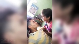 Beautiful village girl riding her cousin’s husband’s fishing rod