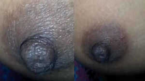 Desi woman caught in the act of undressing for bed.