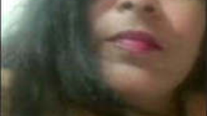 Beautiful bhabhi sharing intimacy with lover via video call