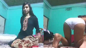 A Bengali girl masturbates and sucks on her own lubrication.