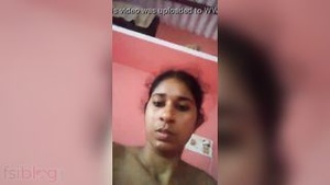 The wife of a Dehati in this video is undressing to seduce you.