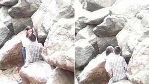 Hot desi babe enjoys outdoor sex with her lover