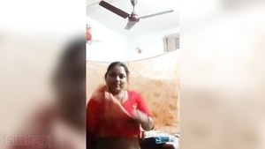 married Indian Bhabhi’s sexy striptease