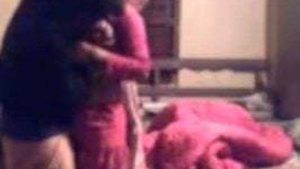 Big-boobed Indian maid gets brutalized by employer in homemade porn video.