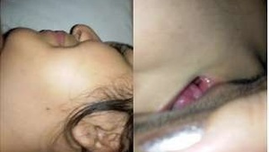 Married man's wife has passion and has hot intimacy with her husband.