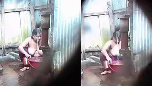 A Bath time pleasure with a Desi Mallu beauty