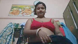 Hot Indian aunties wearing tempting clothes taking sexy self-portraits.