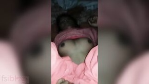 A porn video of a special sex scene in an MMC video made by her erotic lover with a camera.