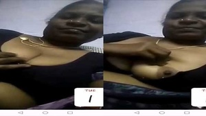 Village wife’s big boobs revealed by mature aunty in this XXX video