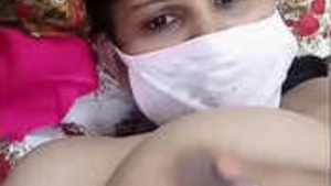 Nude video call with big boobed Kushboo